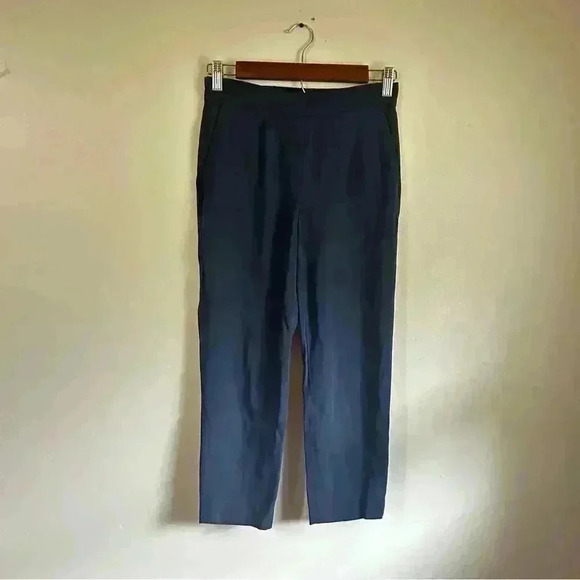 Aritzia Babaton Navy Trouser Pant - Picture 1 of 5